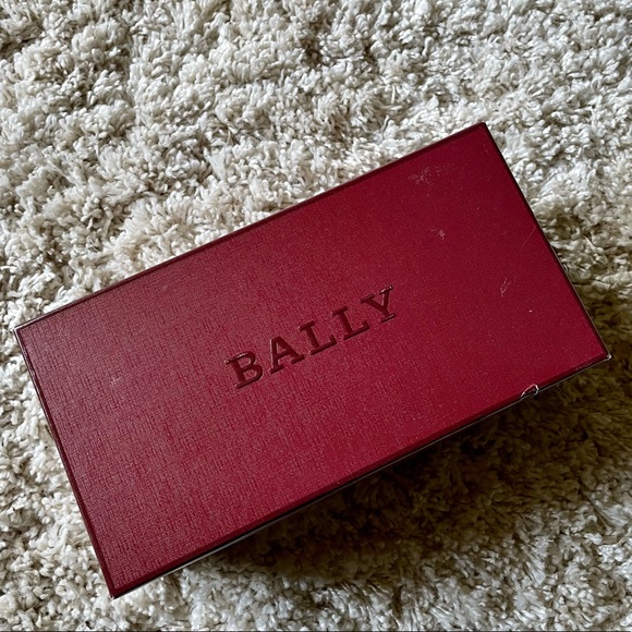 BALLY Janesse Metal Black & Gold Stud Mule Loafers - Picture 12 of 14